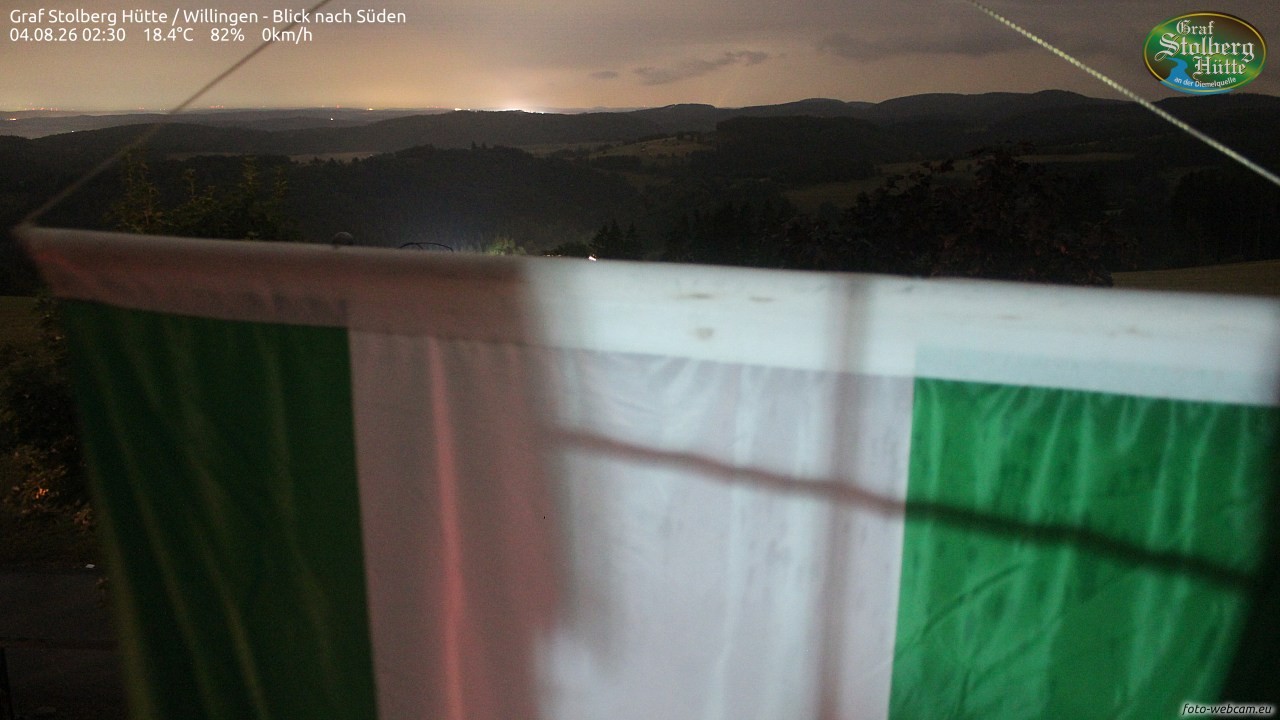 Archived image Webcam Mountain Hut Graf Stolberg near Willingen