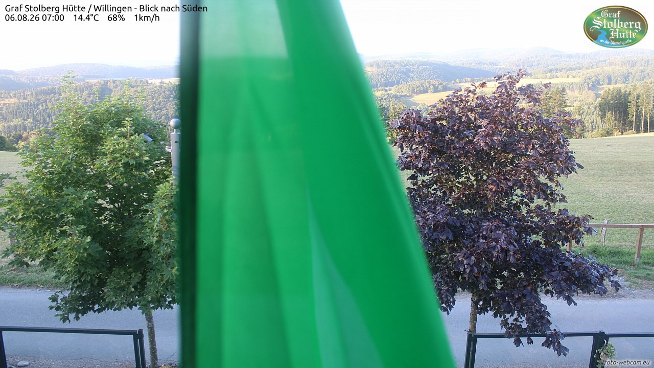 Archived image Webcam Mountain Hut Graf Stolberg near Willingen