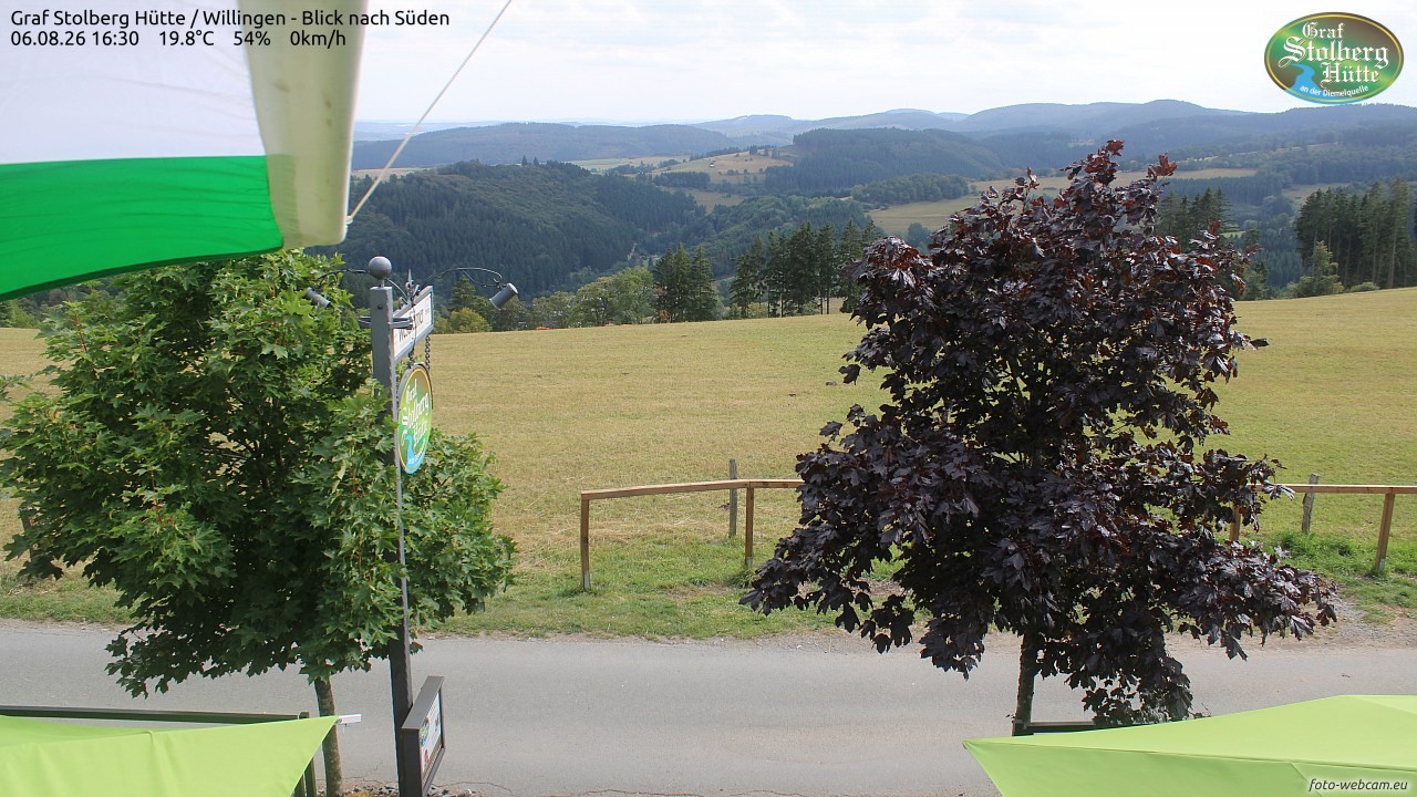 Archiv Foto Webcam Willingen: Graf Stolberg Hütte bei Usseln