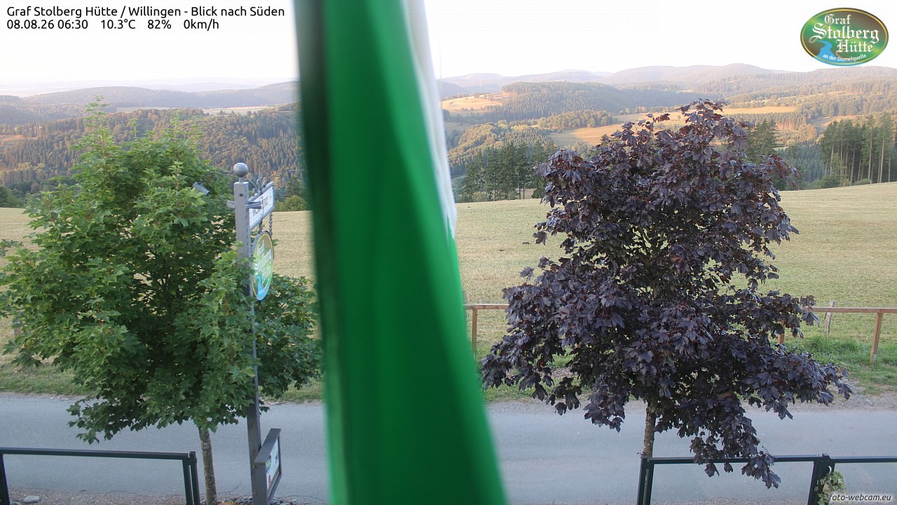 Archiv Foto Webcam Willingen: Graf Stolberg Hütte bei Usseln