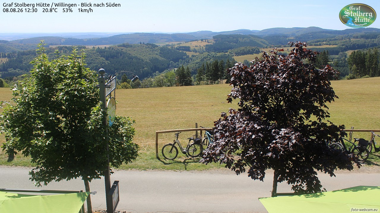 Archiv Foto Webcam Willingen: Graf Stolberg Hütte bei Usseln
