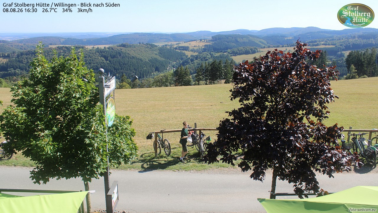 Archiv Foto Webcam Willingen: Graf Stolberg Hütte bei Usseln