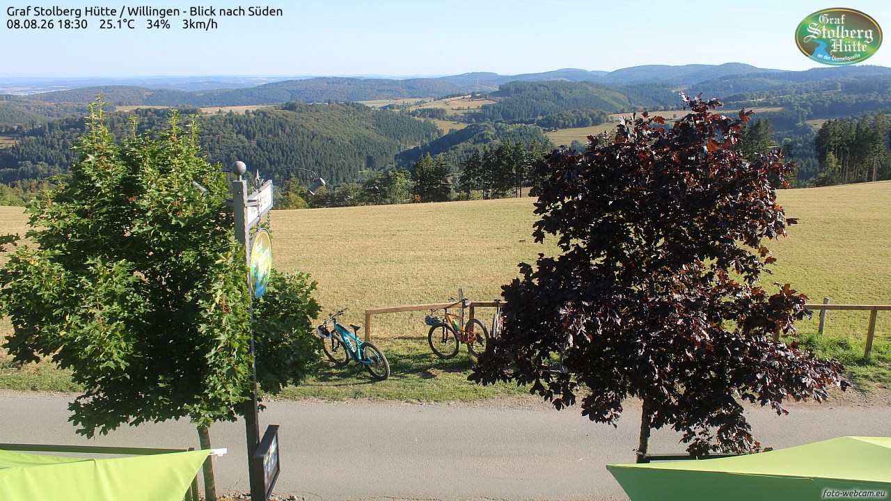 Archiv Foto Webcam Willingen: Graf Stolberg Hütte bei Usseln