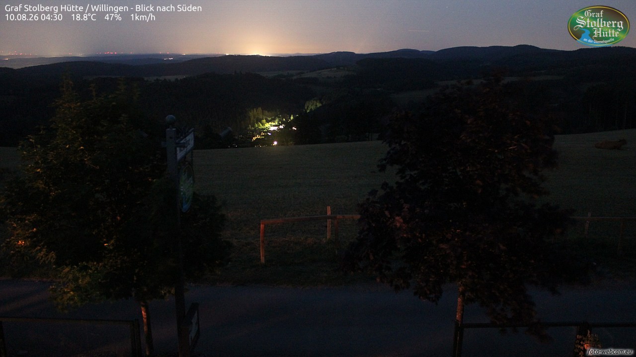 Archiv Foto Webcam Willingen: Graf Stolberg Hütte bei Usseln