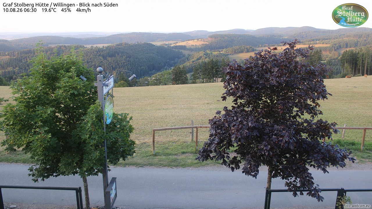 Archiv Foto Webcam Willingen: Graf Stolberg Hütte bei Usseln