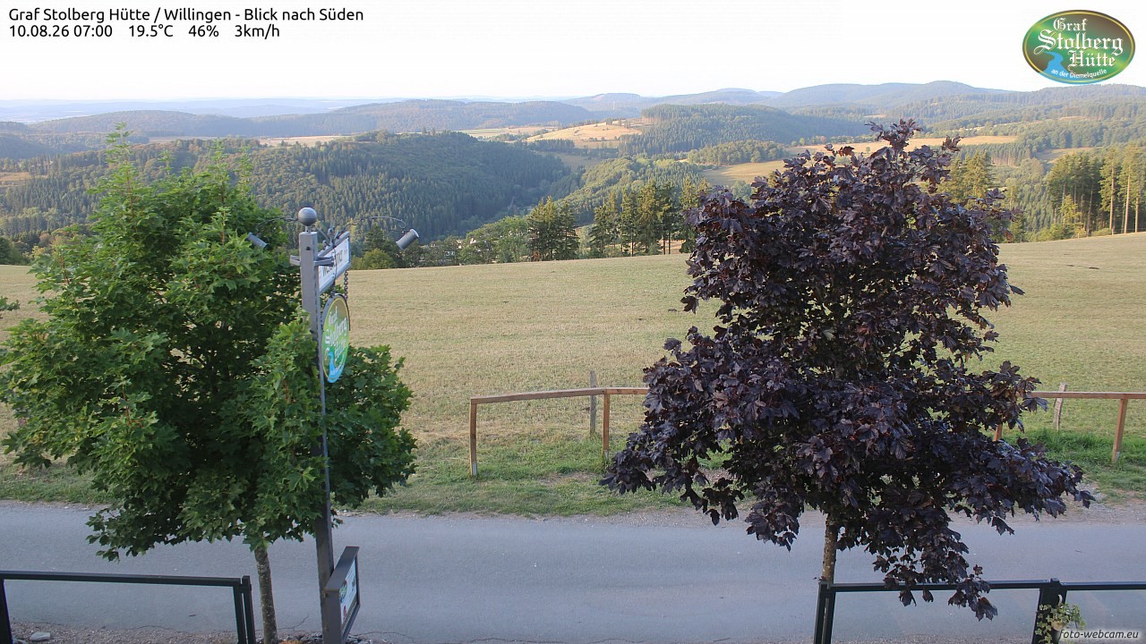Archiv Foto Webcam Willingen: Graf Stolberg Hütte bei Usseln