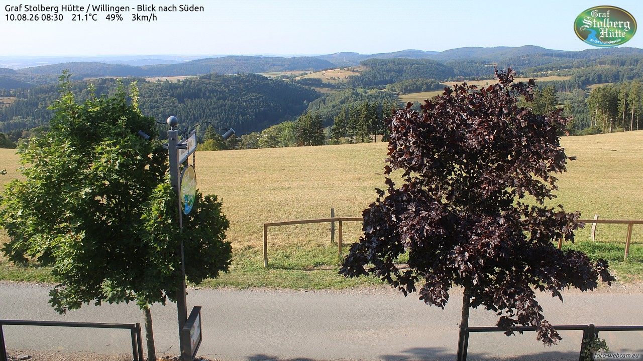 Archiv Foto Webcam Willingen: Graf Stolberg Hütte bei Usseln