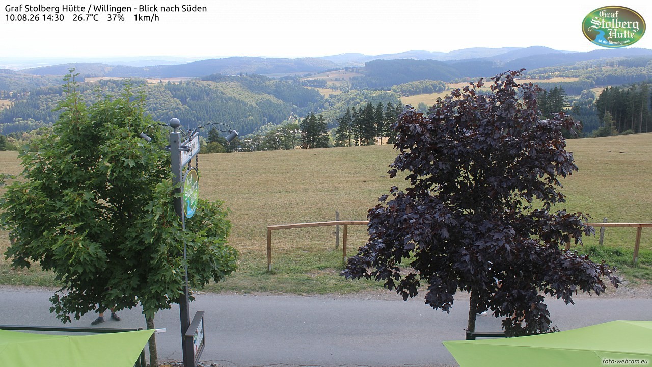 Archiv Foto Webcam Willingen: Graf Stolberg Hütte bei Usseln