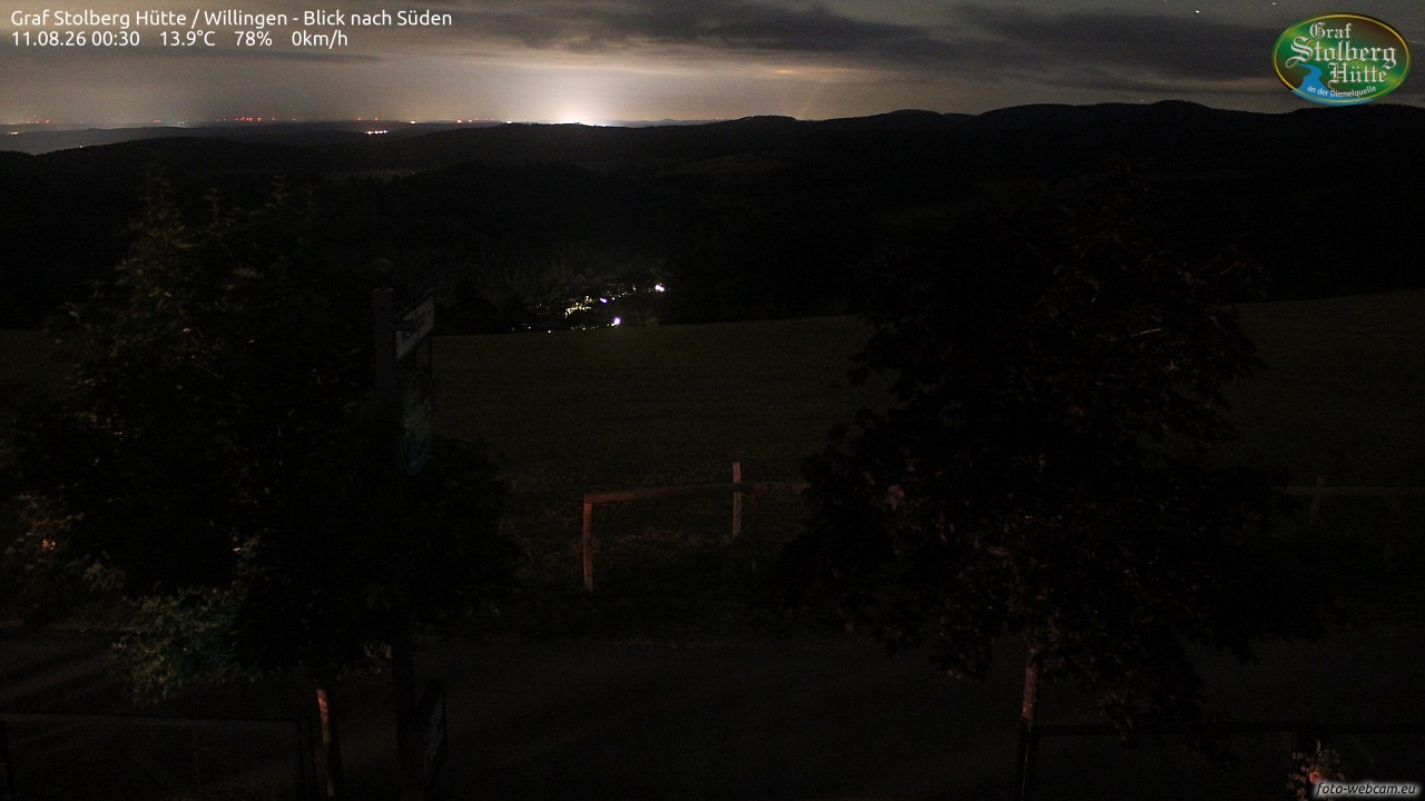 Archiv Foto Webcam Willingen: Graf Stolberg Hütte bei Usseln