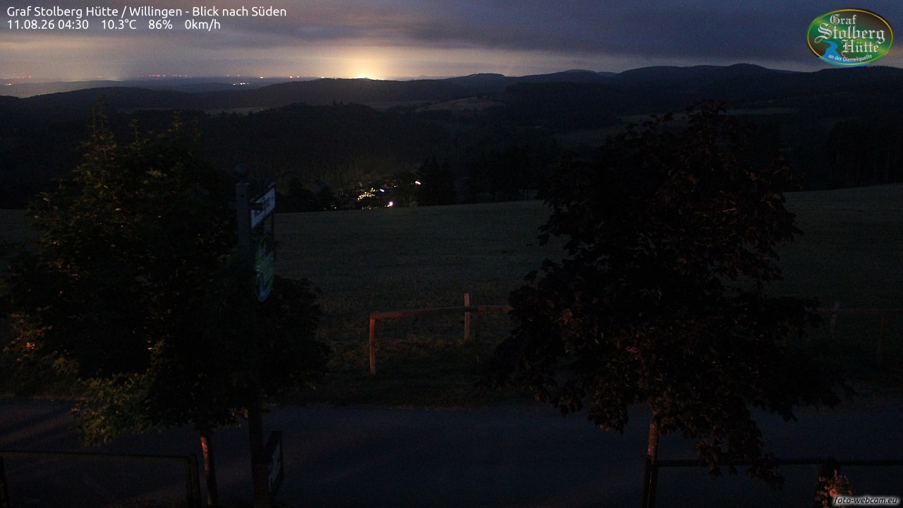Archiv Foto Webcam Willingen: Graf Stolberg Hütte bei Usseln