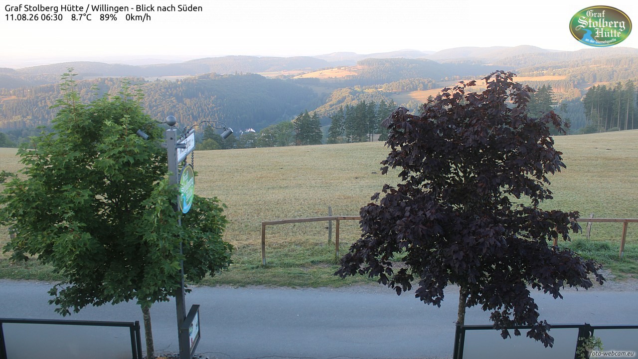 Archiv Foto Webcam Willingen: Graf Stolberg Hütte bei Usseln