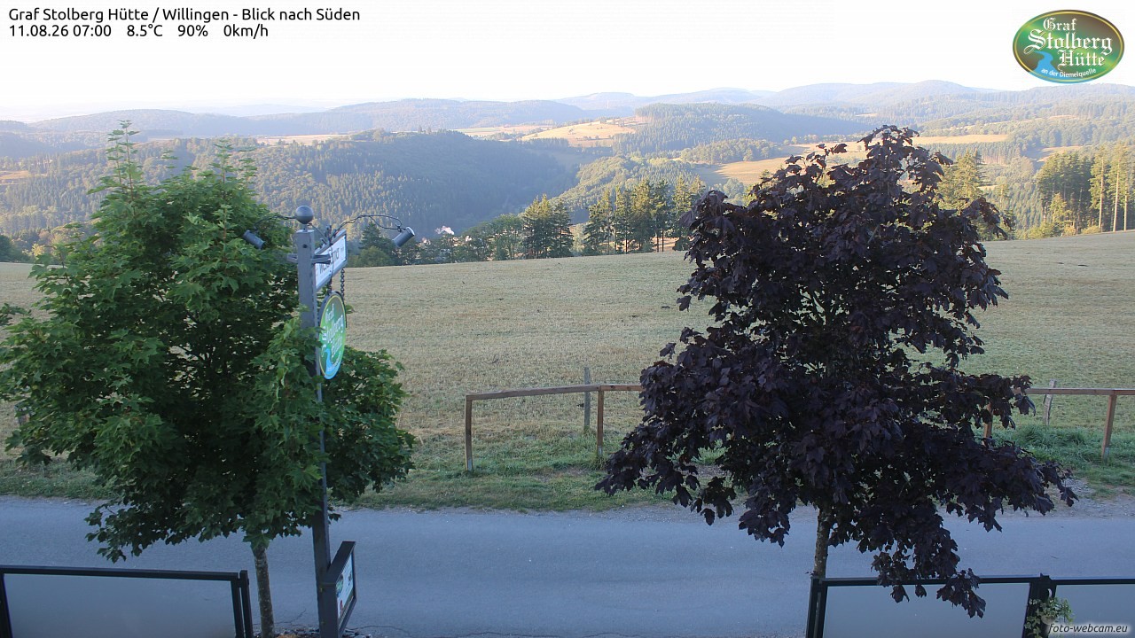 Archiv Foto Webcam Willingen: Graf Stolberg Hütte bei Usseln