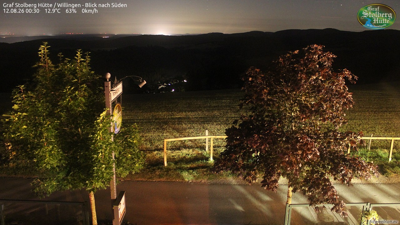 Archived image Webcam Mountain Hut Graf Stolberg near Willingen