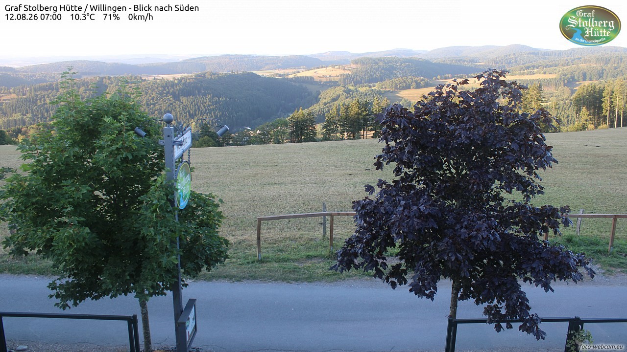 Archiv Foto Webcam Willingen: Graf Stolberg Hütte bei Usseln
