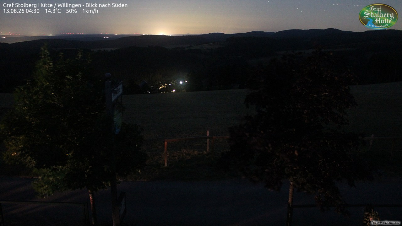 Archiv Foto Webcam Willingen: Graf Stolberg Hütte bei Usseln