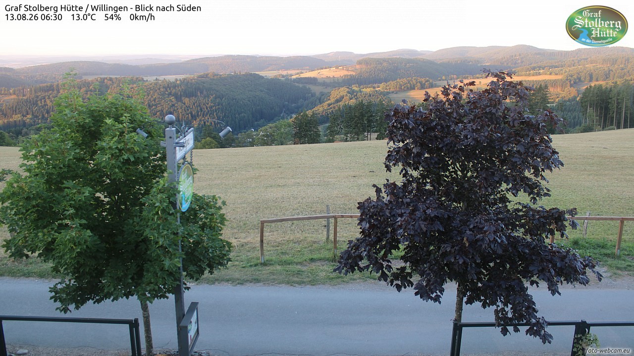 Archiv Foto Webcam Willingen: Graf Stolberg Hütte bei Usseln