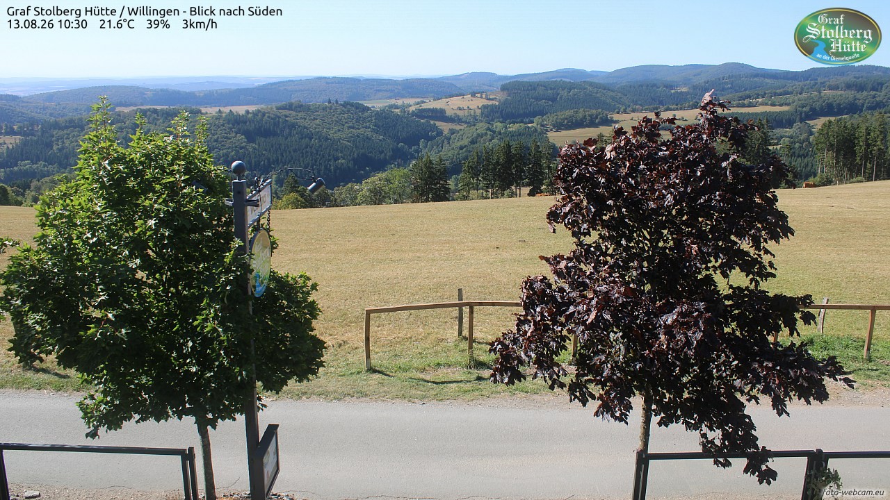 Archiv Foto Webcam Willingen: Graf Stolberg Hütte bei Usseln