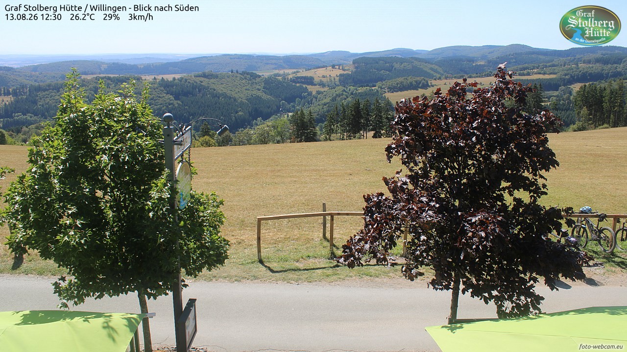 Archiv Foto Webcam Willingen: Graf Stolberg Hütte bei Usseln