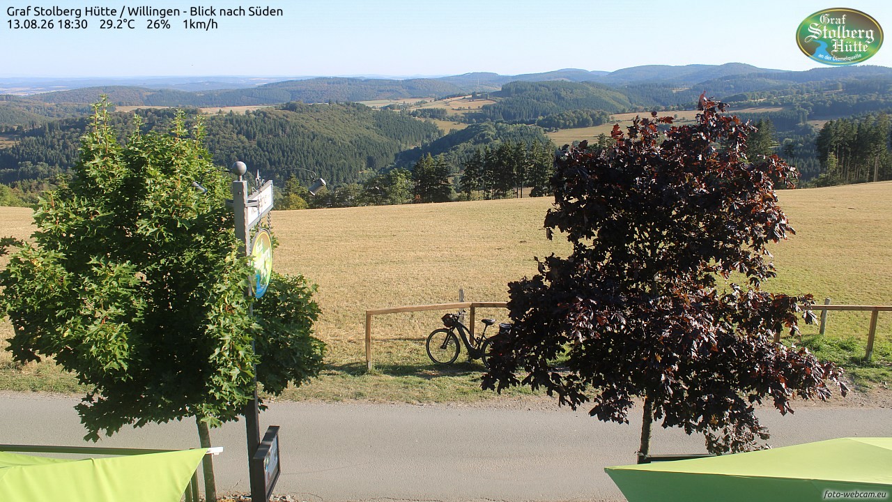 Archiv Foto Webcam Willingen: Graf Stolberg Hütte bei Usseln