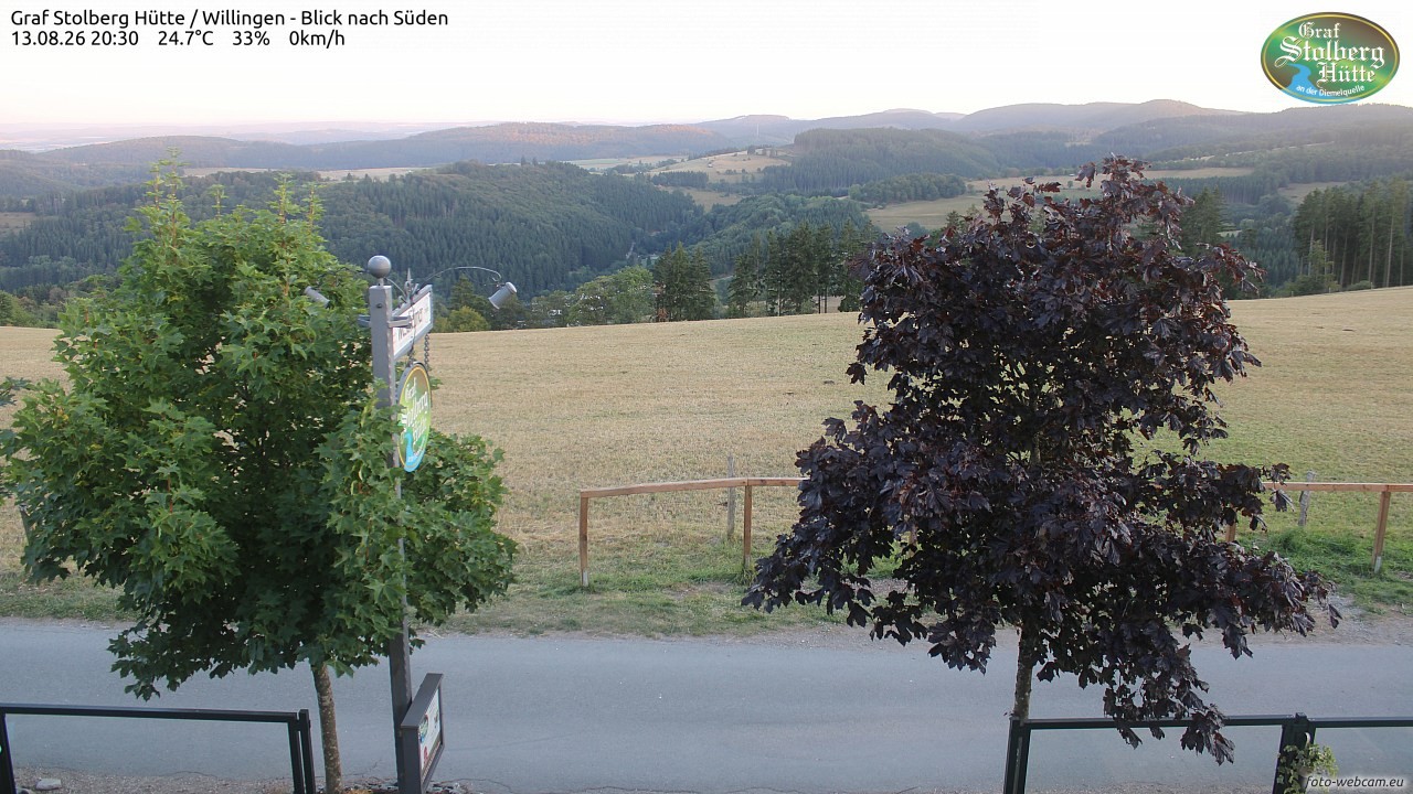 Archiv Foto Webcam Willingen: Graf Stolberg Hütte bei Usseln