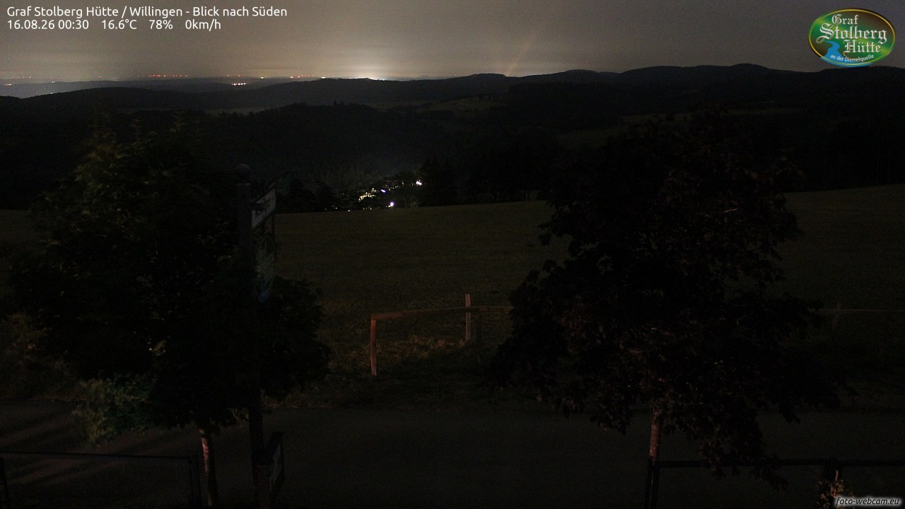 Archiv Foto Webcam Willingen: Graf Stolberg Hütte bei Usseln