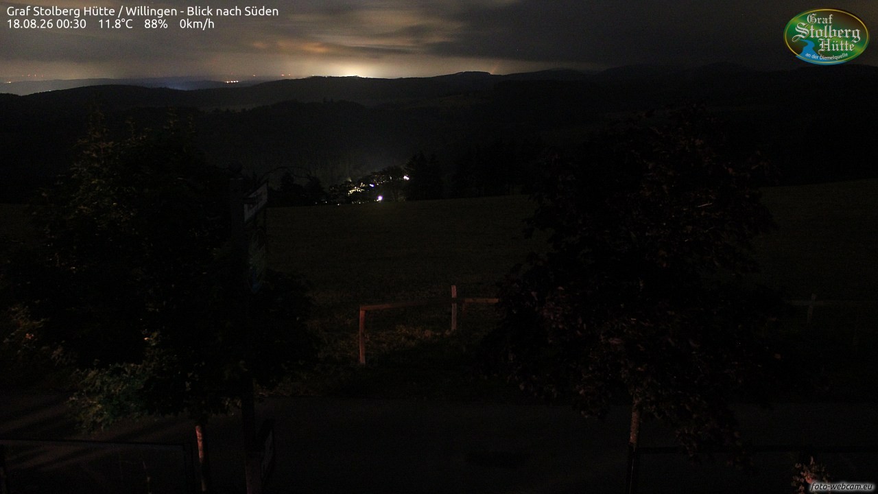 Archiv Foto Webcam Willingen: Graf Stolberg Hütte bei Usseln
