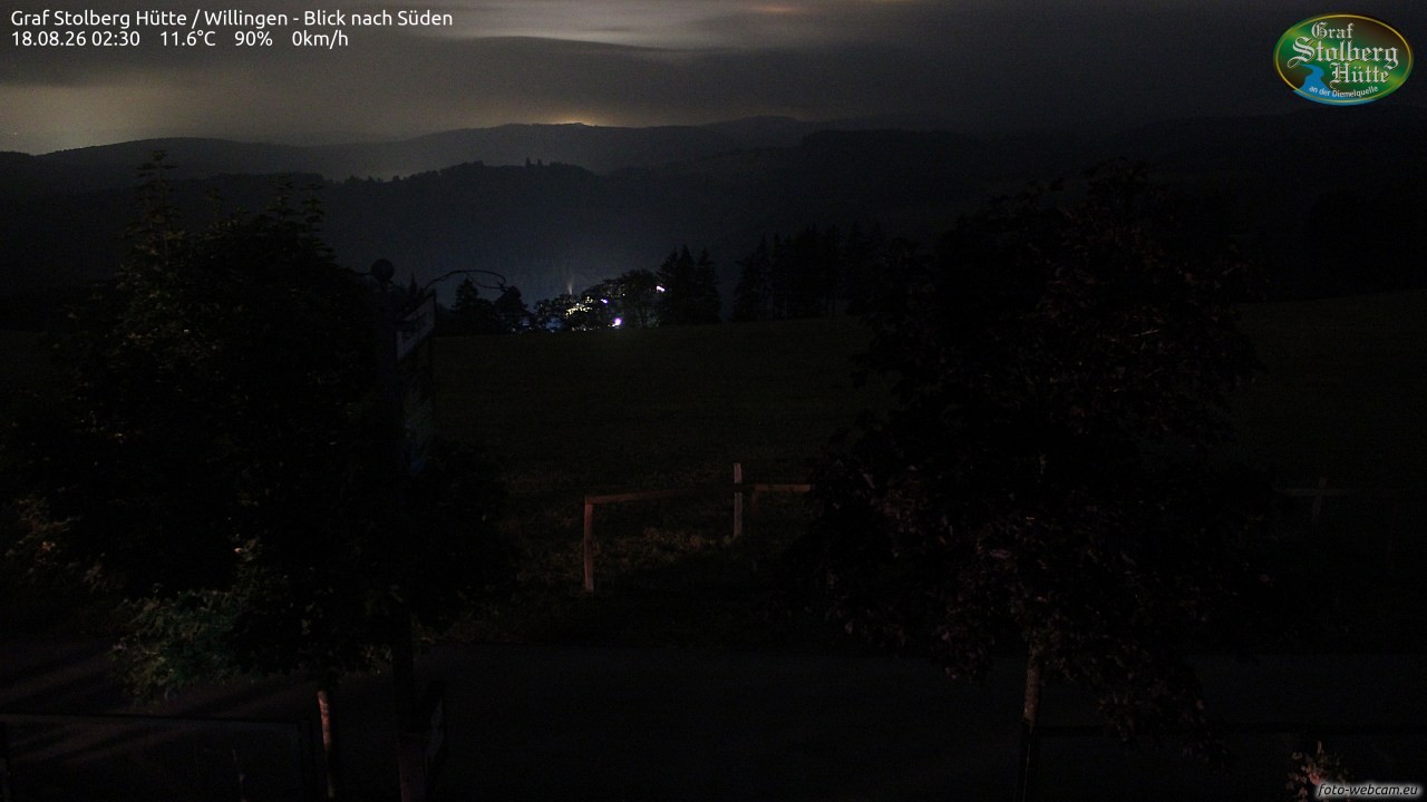 Archiv Foto Webcam Willingen: Graf Stolberg Hütte bei Usseln