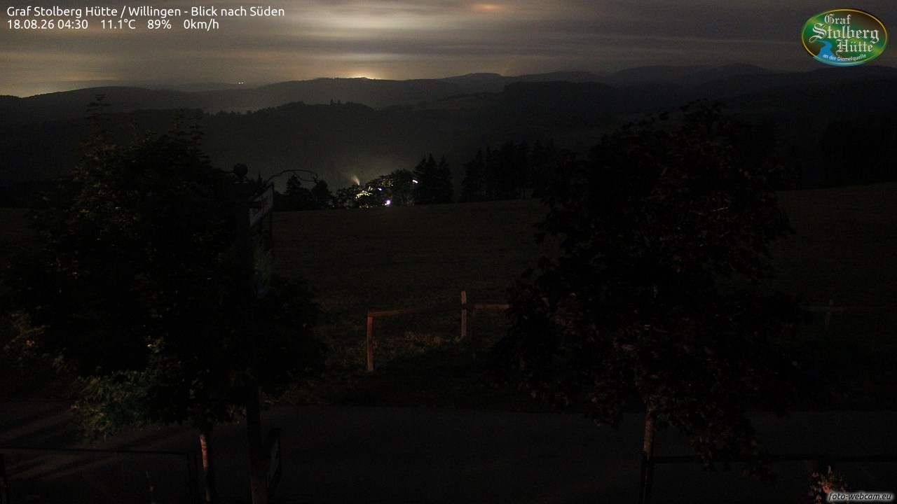 Archiv Foto Webcam Willingen: Graf Stolberg Hütte bei Usseln