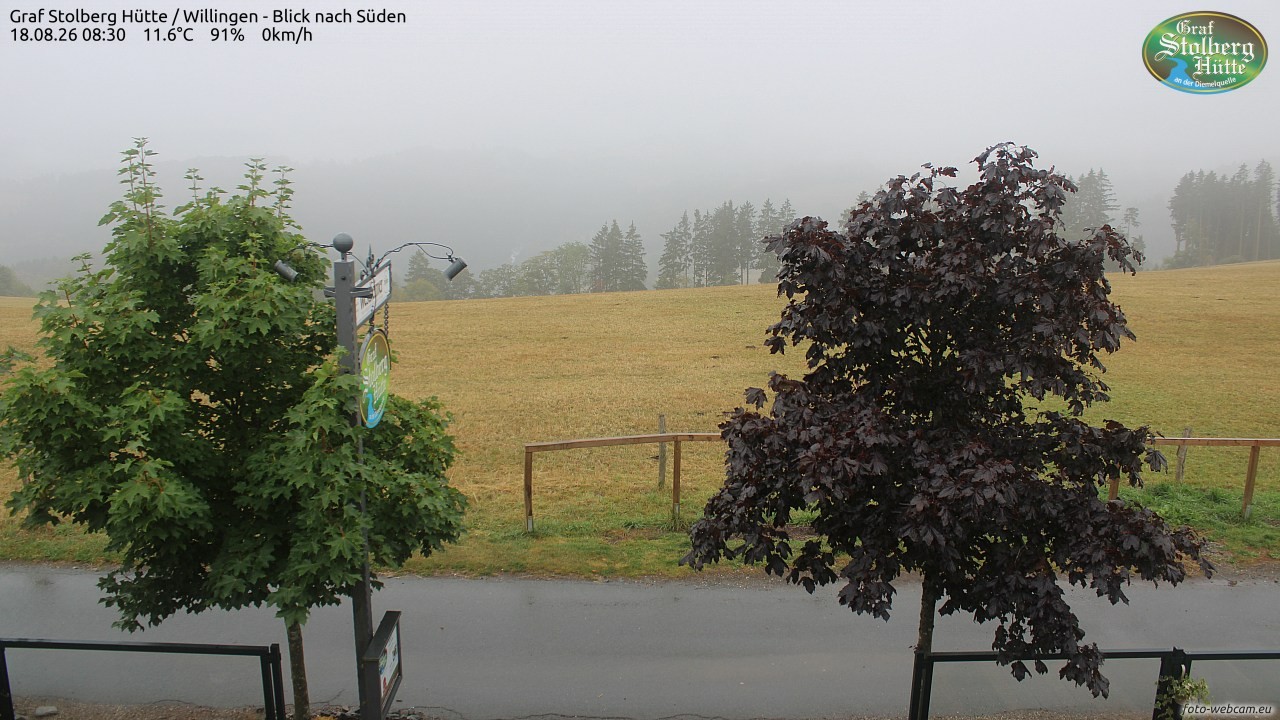 Archiv Foto Webcam Willingen: Graf Stolberg Hütte bei Usseln