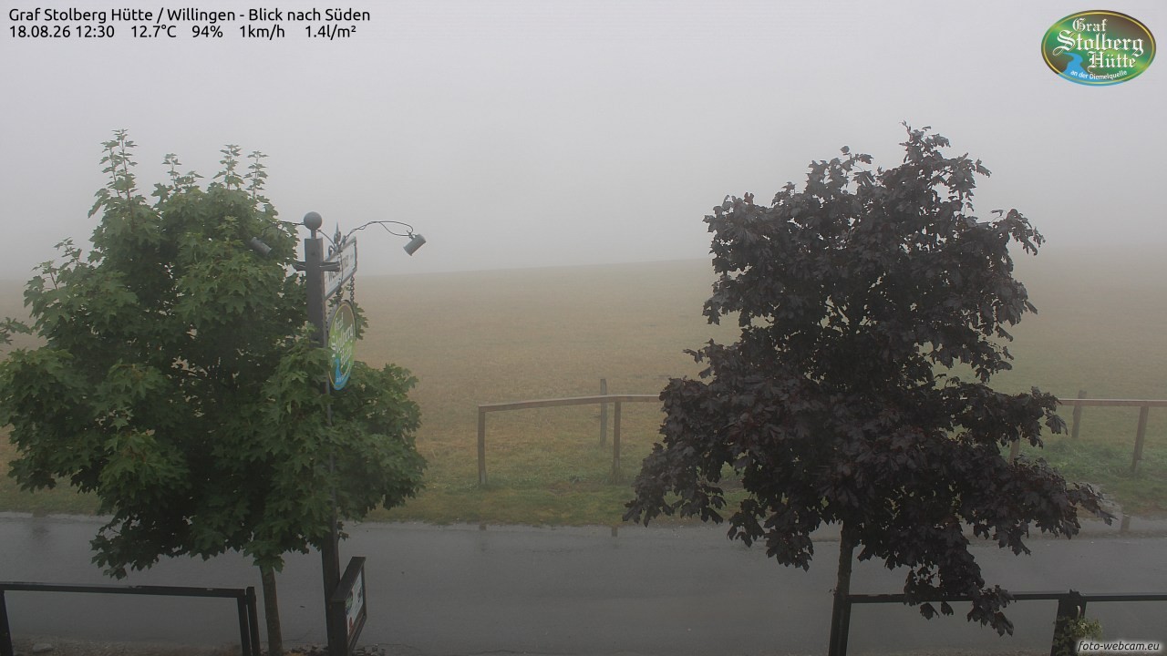 Archiv Foto Webcam Willingen: Graf Stolberg Hütte bei Usseln