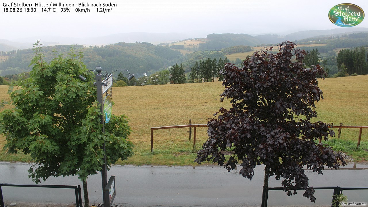 Archiv Foto Webcam Willingen: Graf Stolberg Hütte bei Usseln