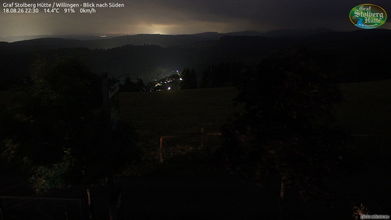 Archiv Foto Webcam Willingen: Graf Stolberg Hütte bei Usseln