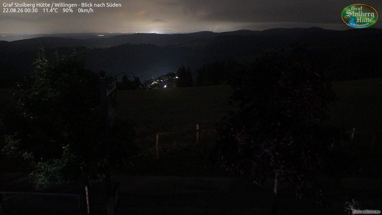 Archiv Foto Webcam Willingen: Graf Stolberg Hütte bei Usseln