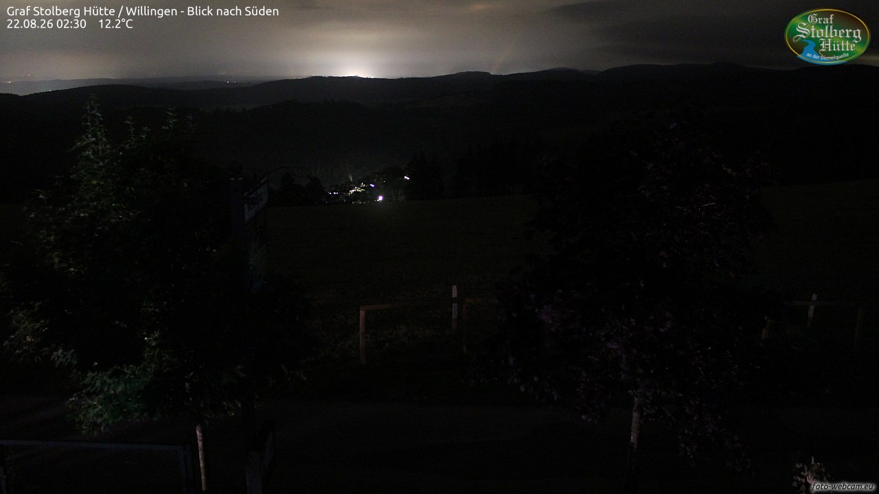 Archiv Foto Webcam Willingen: Graf Stolberg Hütte bei Usseln