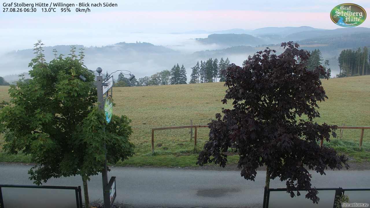 Archiv Foto Webcam Willingen: Graf Stolberg Hütte bei Usseln