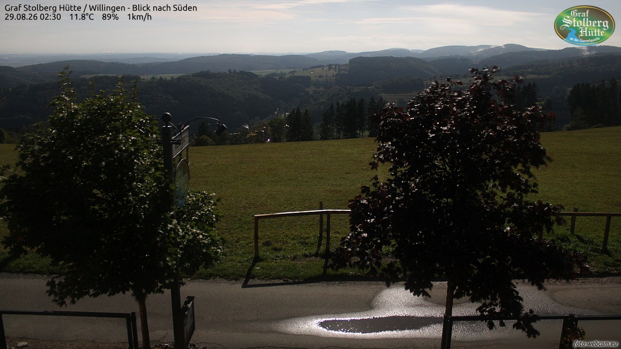 Archived image Webcam Mountain Hut Graf Stolberg near Willingen