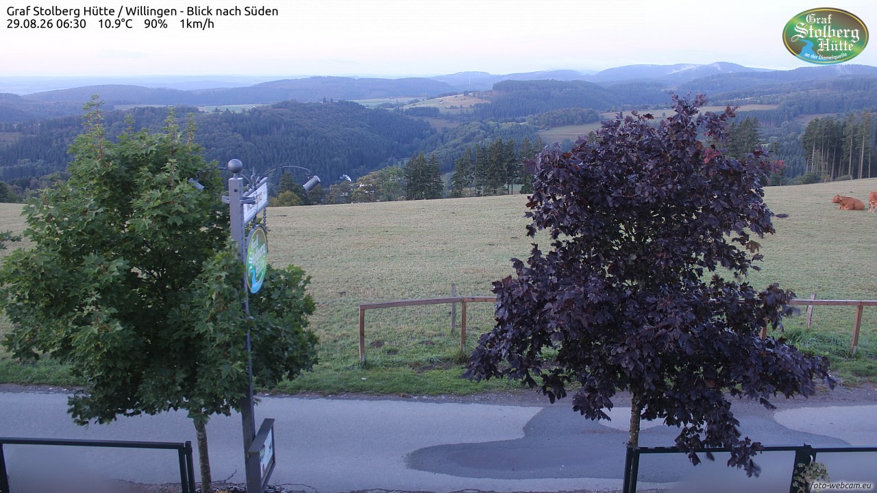 Archived image Webcam Mountain Hut Graf Stolberg near Willingen