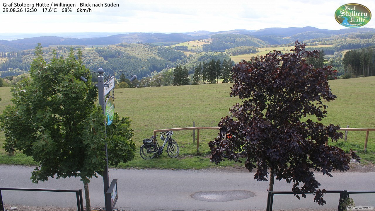 Archived image Webcam Mountain Hut Graf Stolberg near Willingen