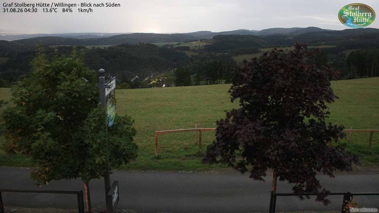 Archiv Foto Webcam Willingen: Graf Stolberg Hütte bei Usseln