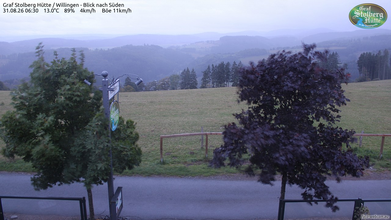 Archiv Foto Webcam Willingen: Graf Stolberg Hütte bei Usseln