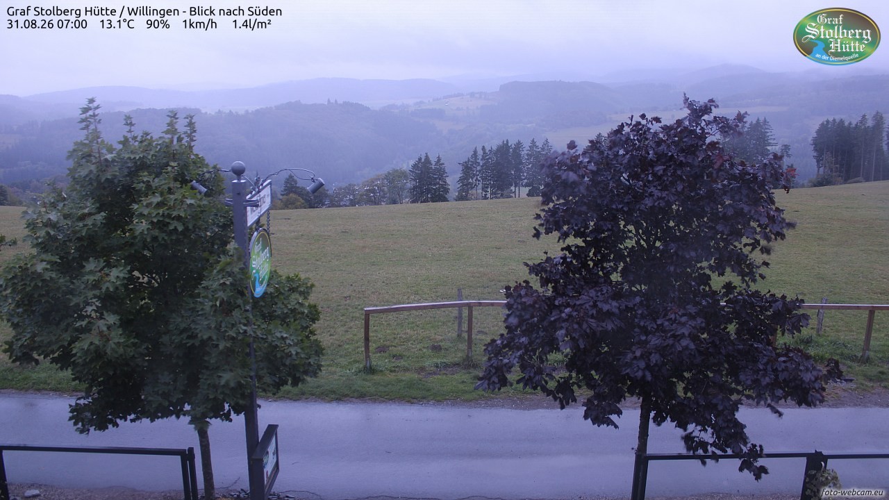 Archiv Foto Webcam Willingen: Graf Stolberg Hütte bei Usseln