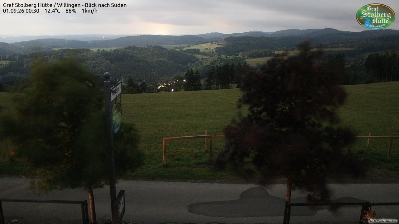 Archiv Foto Webcam Willingen: Graf Stolberg Hütte bei Usseln