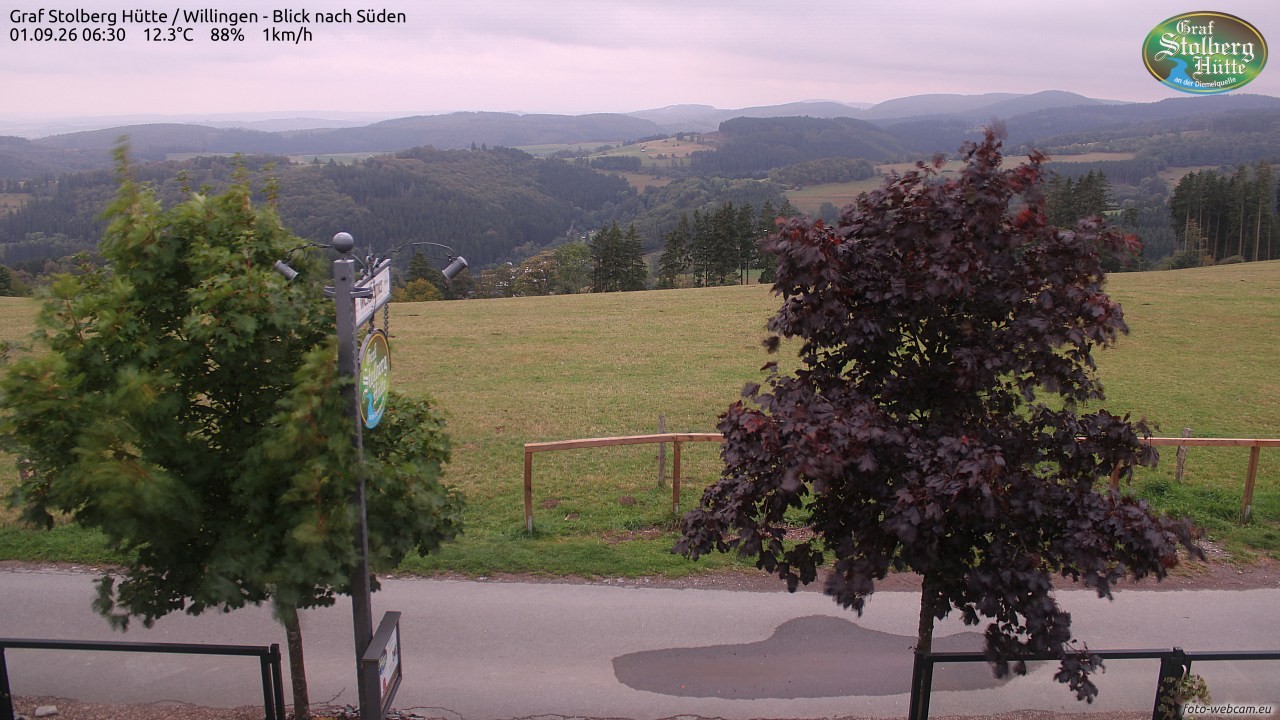 Archiv Foto Webcam Willingen: Graf Stolberg Hütte bei Usseln