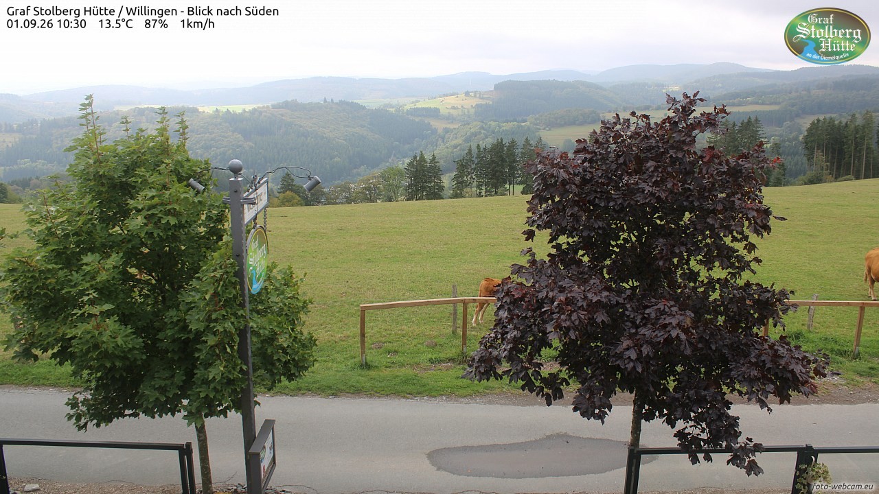 Archiv Foto Webcam Willingen: Graf Stolberg Hütte bei Usseln