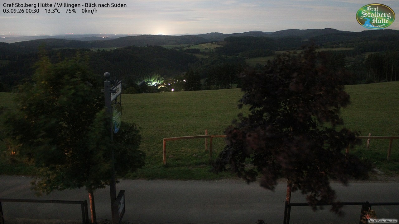 Archiv Foto Webcam Willingen: Graf Stolberg Hütte bei Usseln