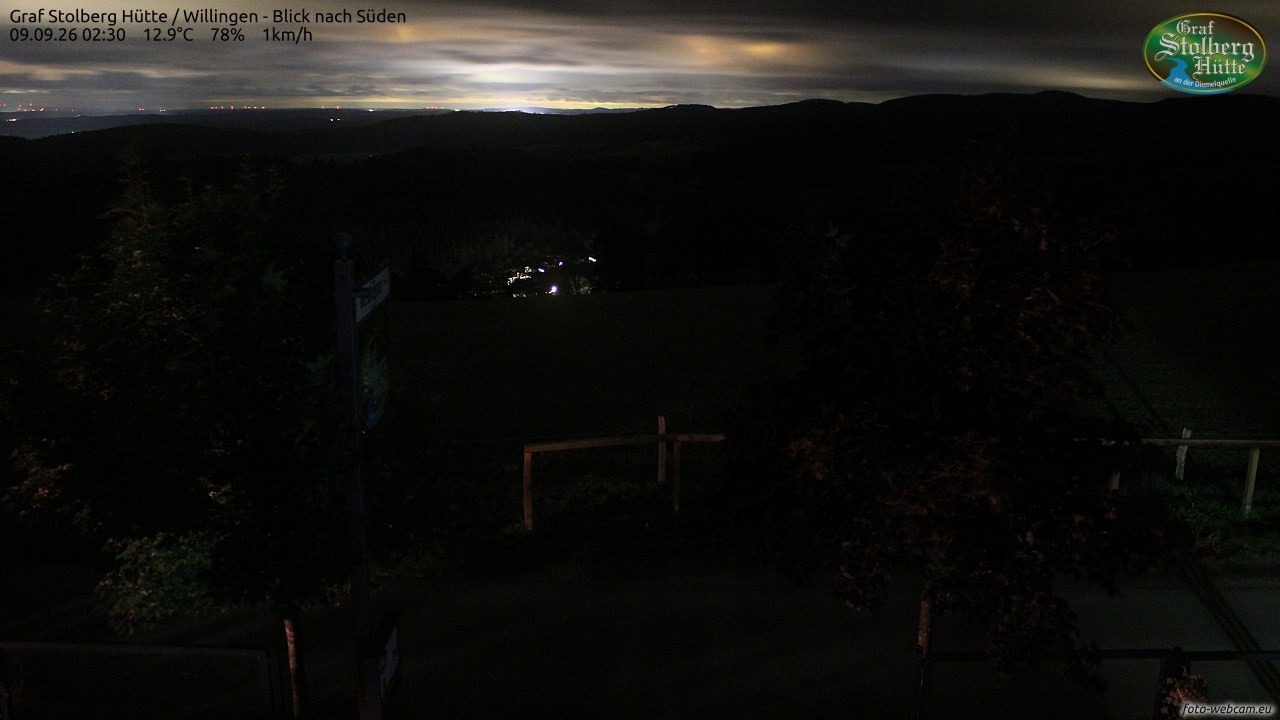 Archiv Foto Webcam Willingen: Graf Stolberg Hütte bei Usseln