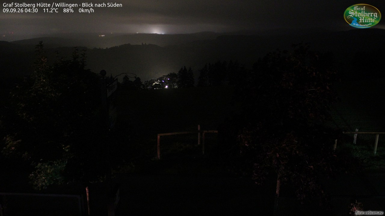 Archiv Foto Webcam Willingen: Graf Stolberg Hütte bei Usseln