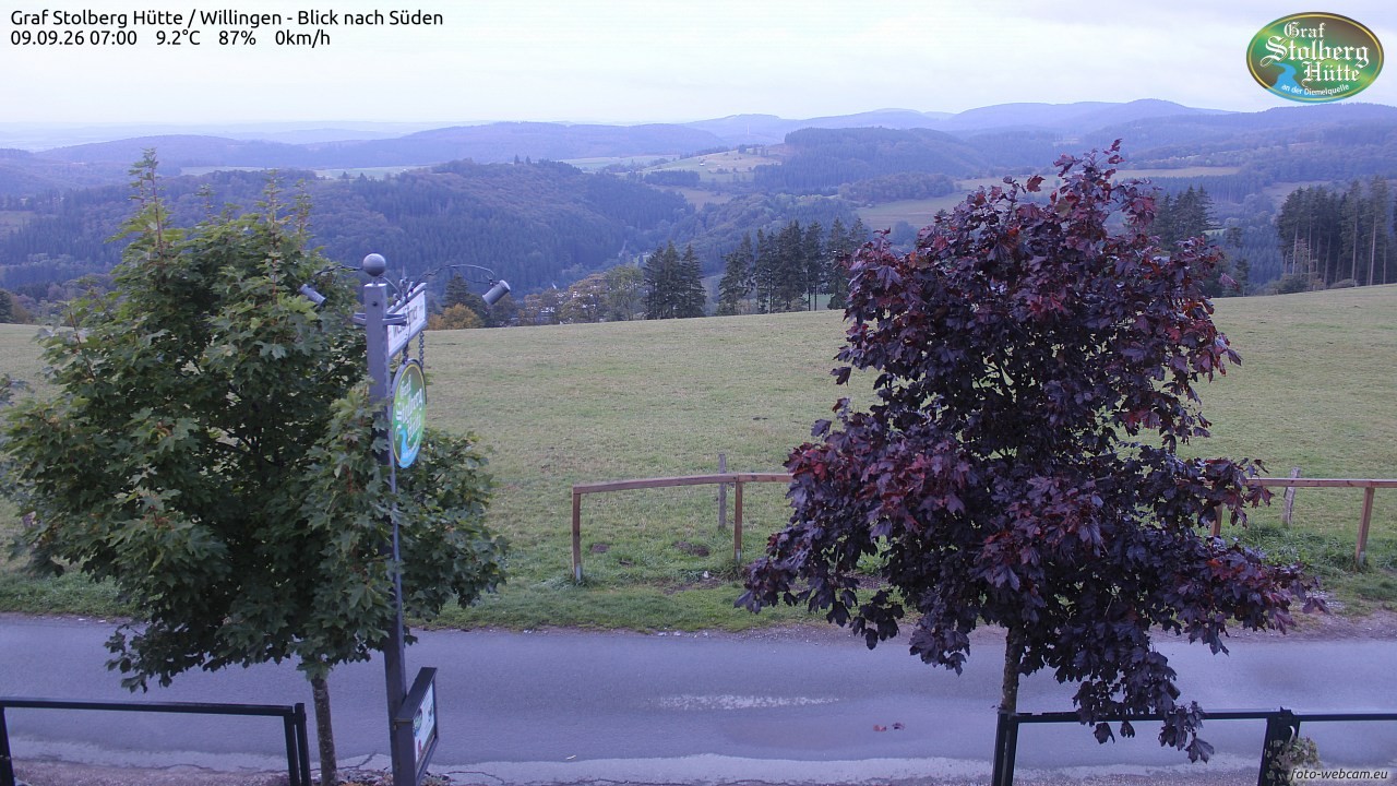 Archiv Foto Webcam Willingen: Graf Stolberg Hütte bei Usseln