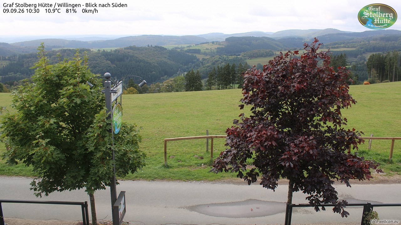 Archiv Foto Webcam Willingen: Graf Stolberg Hütte bei Usseln
