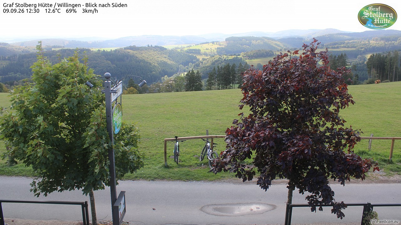 Archiv Foto Webcam Willingen: Graf Stolberg Hütte bei Usseln